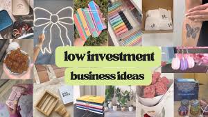 Startup Ideas With Low Investment